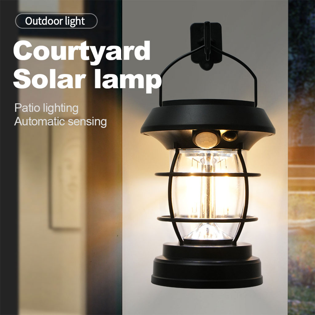 Lanterne Solaire avec Détecteur de Mouvement JF-8818
