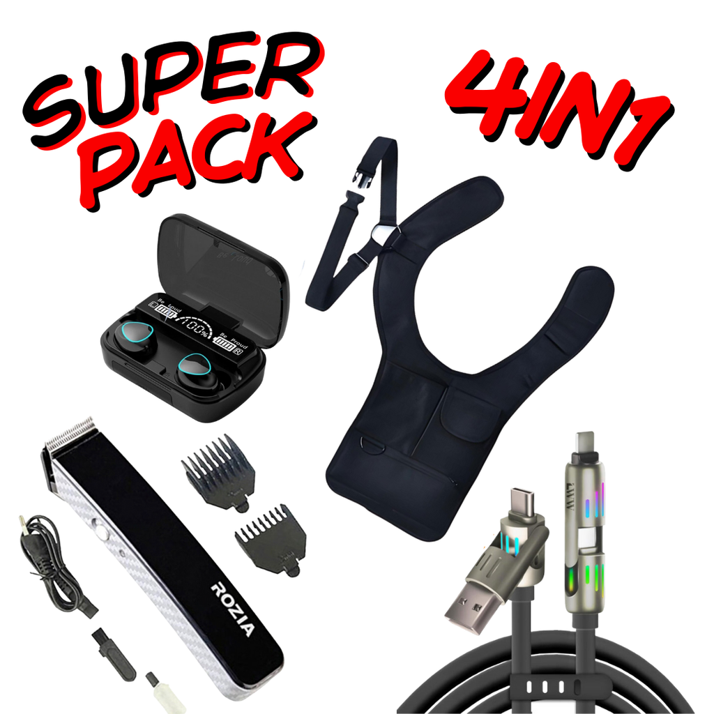 SUPER PACK 4EN1 POUR HOMME