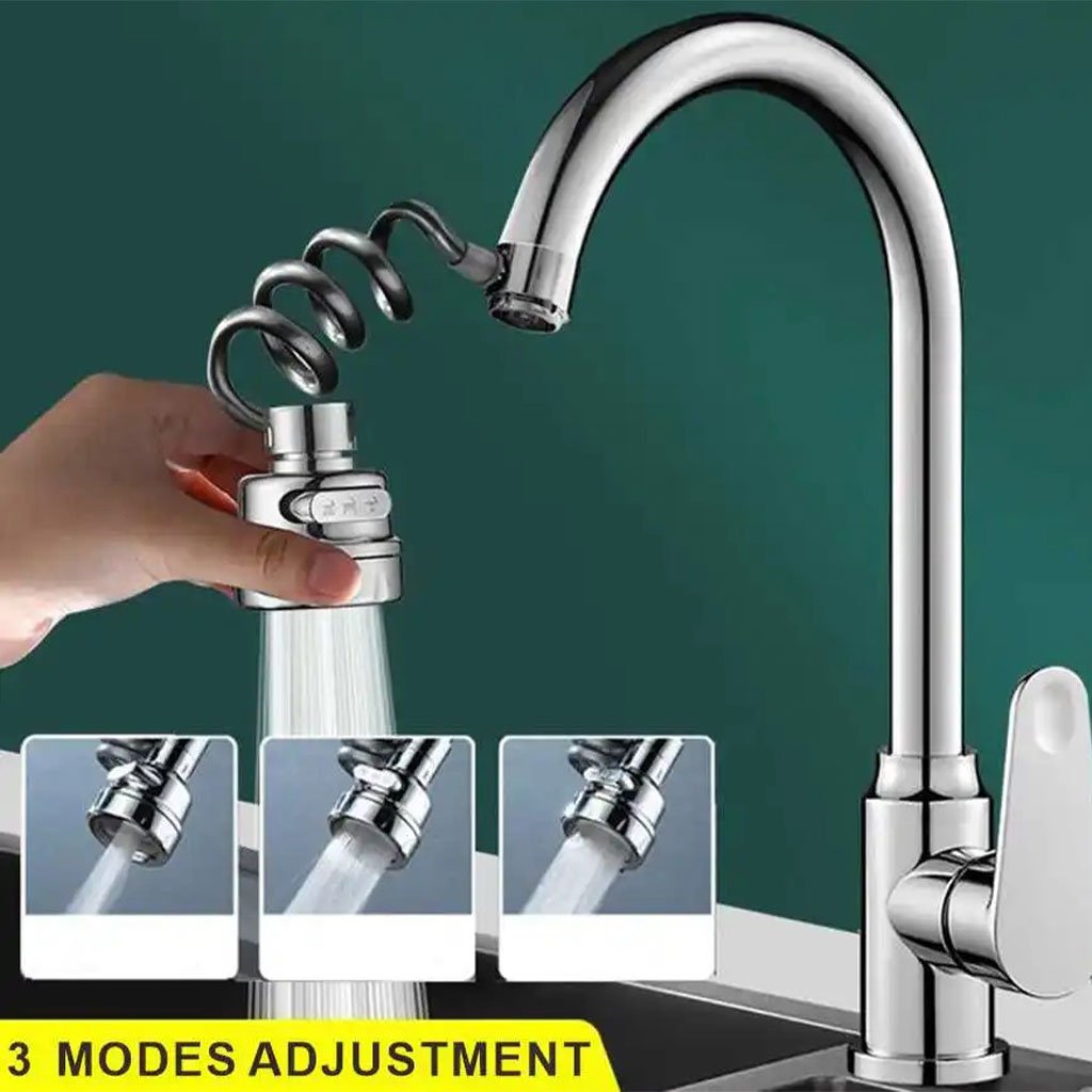 Pulvérisateur d’évier de cuisine à économie d’eau avec tuyau extensible image 2