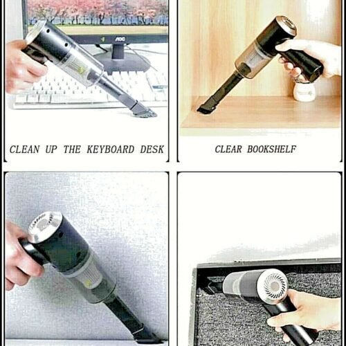 Aspirateur Portable 2 en 1 pour Voiture et Domicile 12V 120W image 1