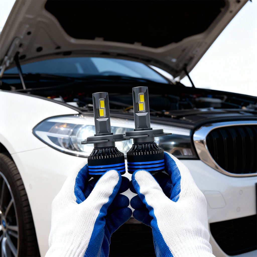 Ampoules LED H4 90W CANBUS +200% visibilité avec portée jusqu’à 250 m et filtre UV image 2