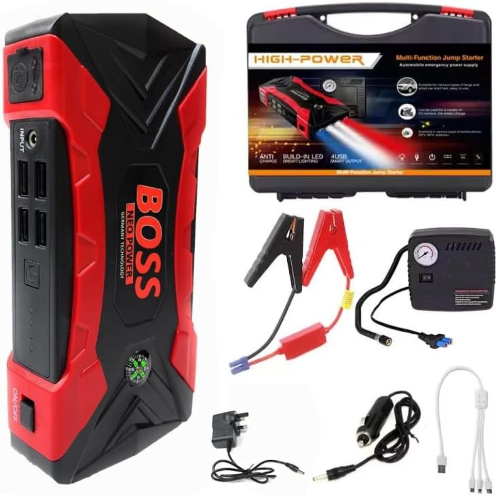 Démarreur  Multifonction 99800 mAh – Puissance et Sécurité en Voyage image 1