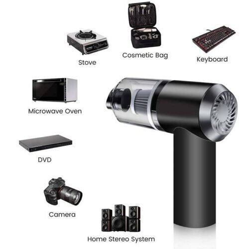 Aspirateur Portable 2 en 1 pour Voiture et Domicile 12V 120W image 3