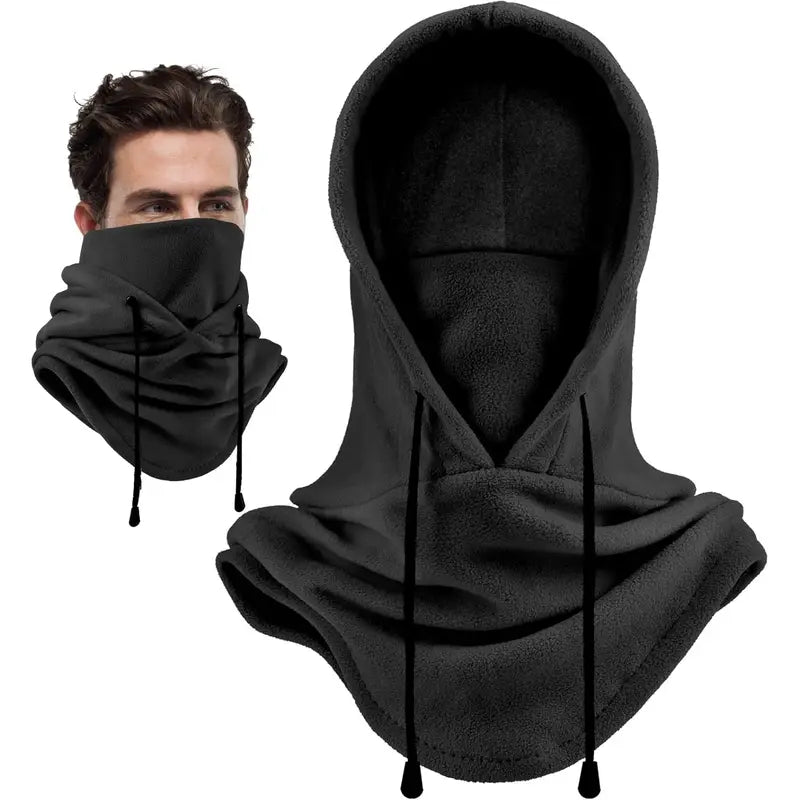 Pack Hiver Cagoule à Capuche & Gants Thermiques – Chaleur, Confort & Protection Totale image 1