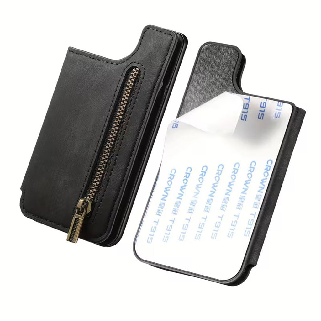 Étui Téléphone Zippé 3-en-1 – Protection Complète & Portefeuille Élégant image 1