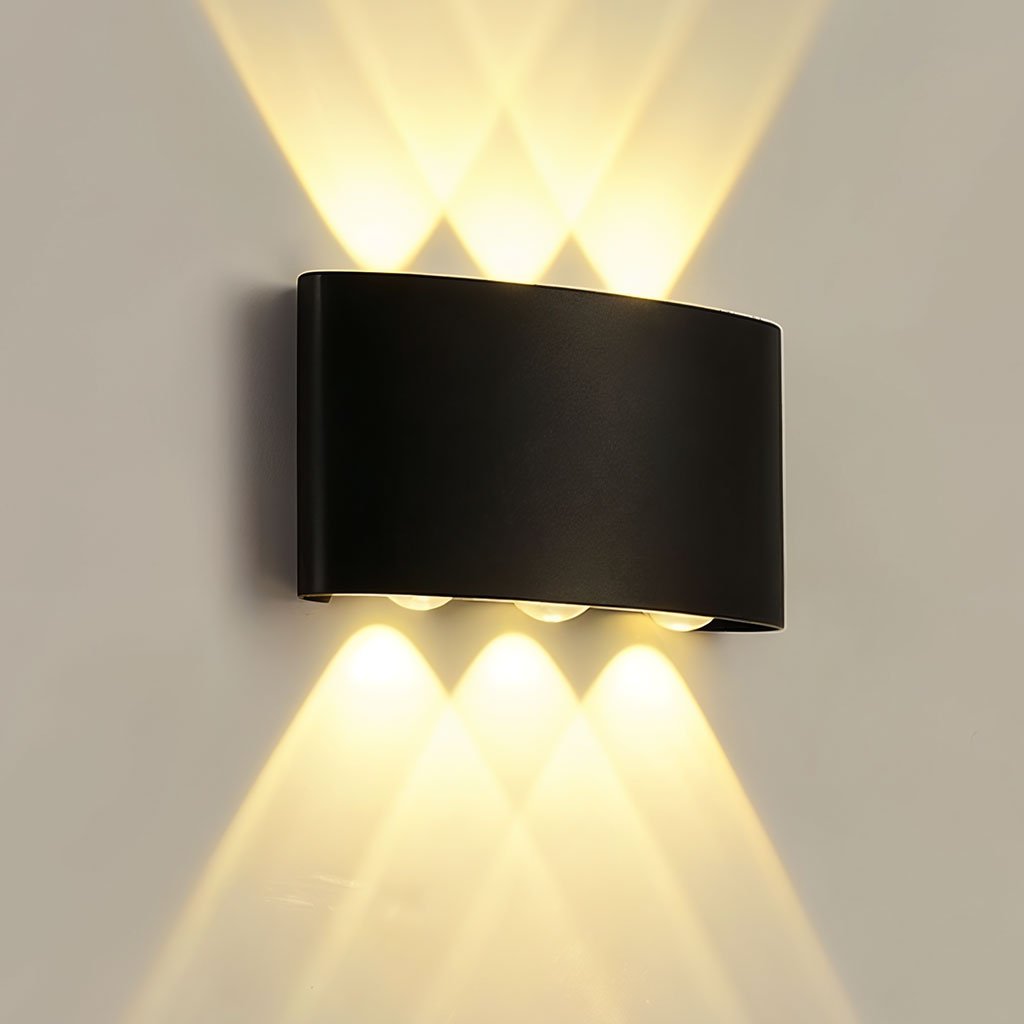 Applique Murale LED 6W Étanche 3 Lampes en PP image 0