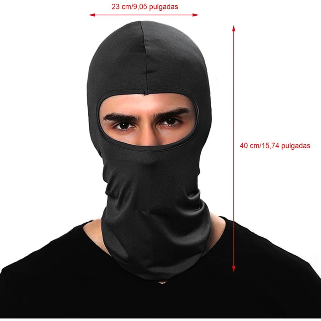 Cagoule et Masque d’hiver complet - protection totale contre le froid et image 1