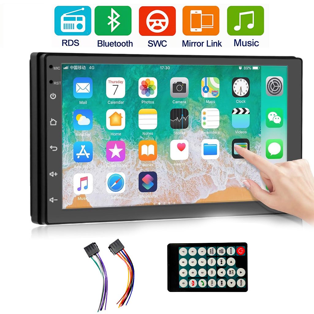 Autoradio 2 Din 7 Pouces – Écran Tactile & Bluetooth image 0