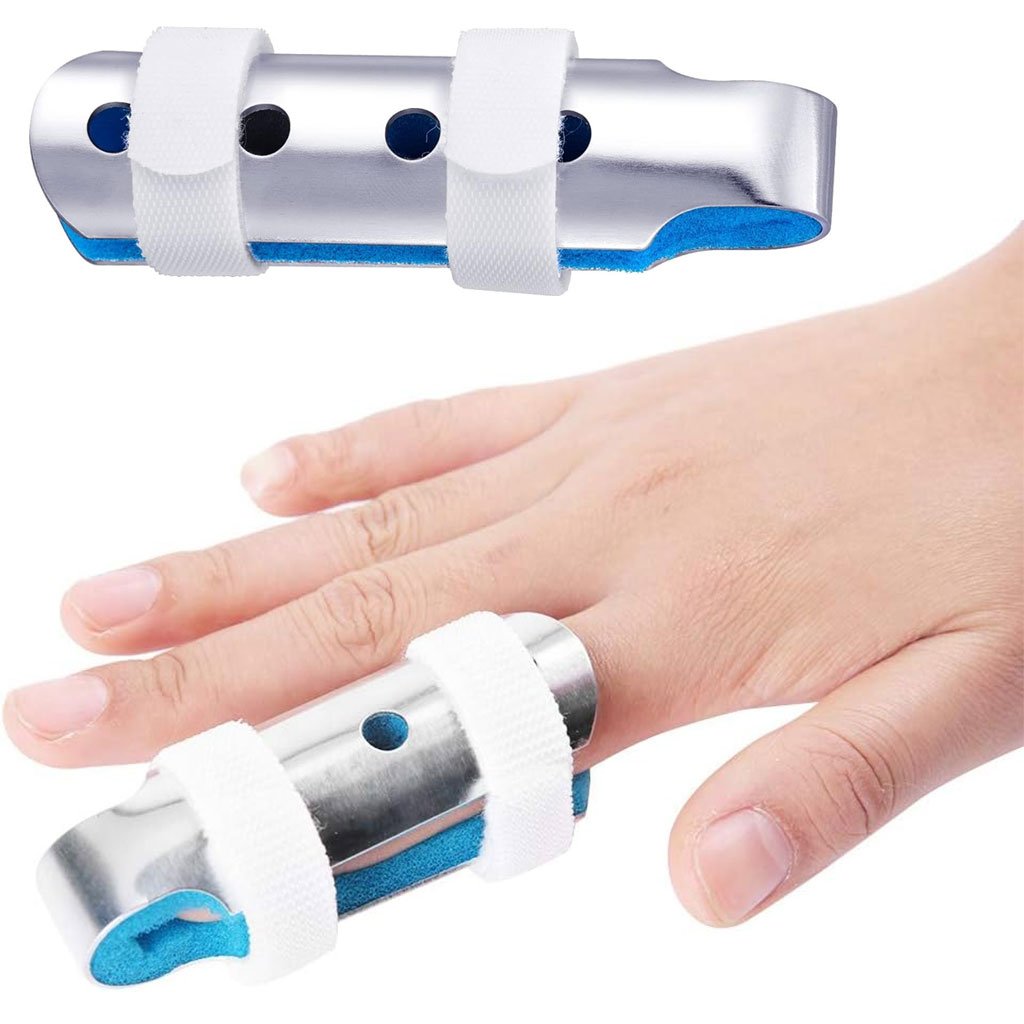 Attelle Orthopédique pour Doigt – Aluminium Léger, Design Ergonomique, Réglable image 0
