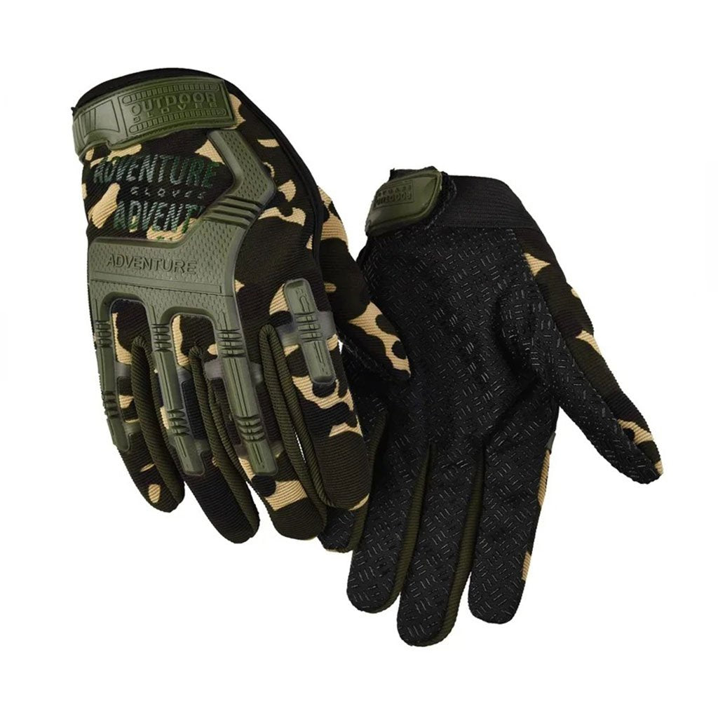 Gants antidérapants pour moto avec conception d’amortissement image 1