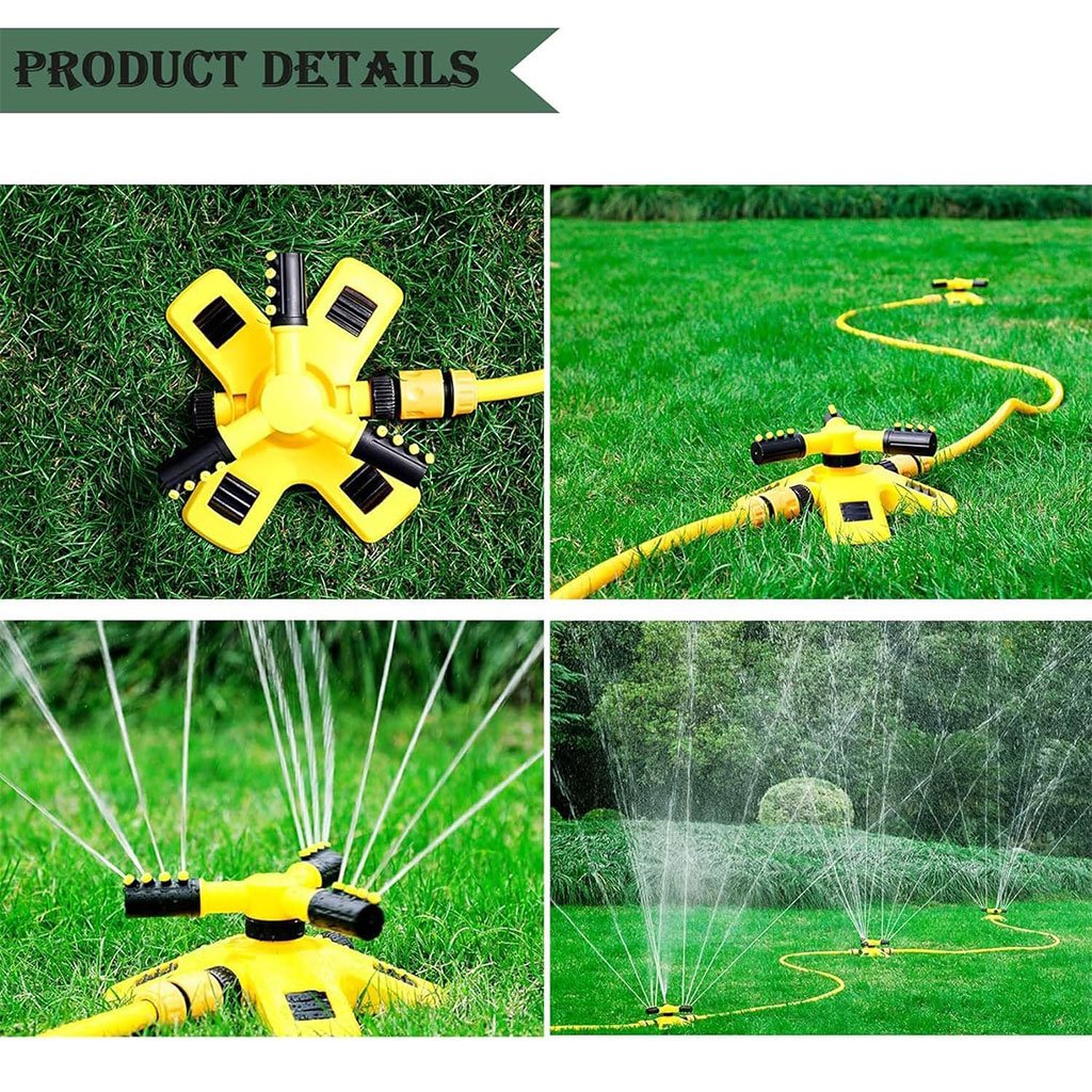 arroseur de jardin tournant 360° image 1