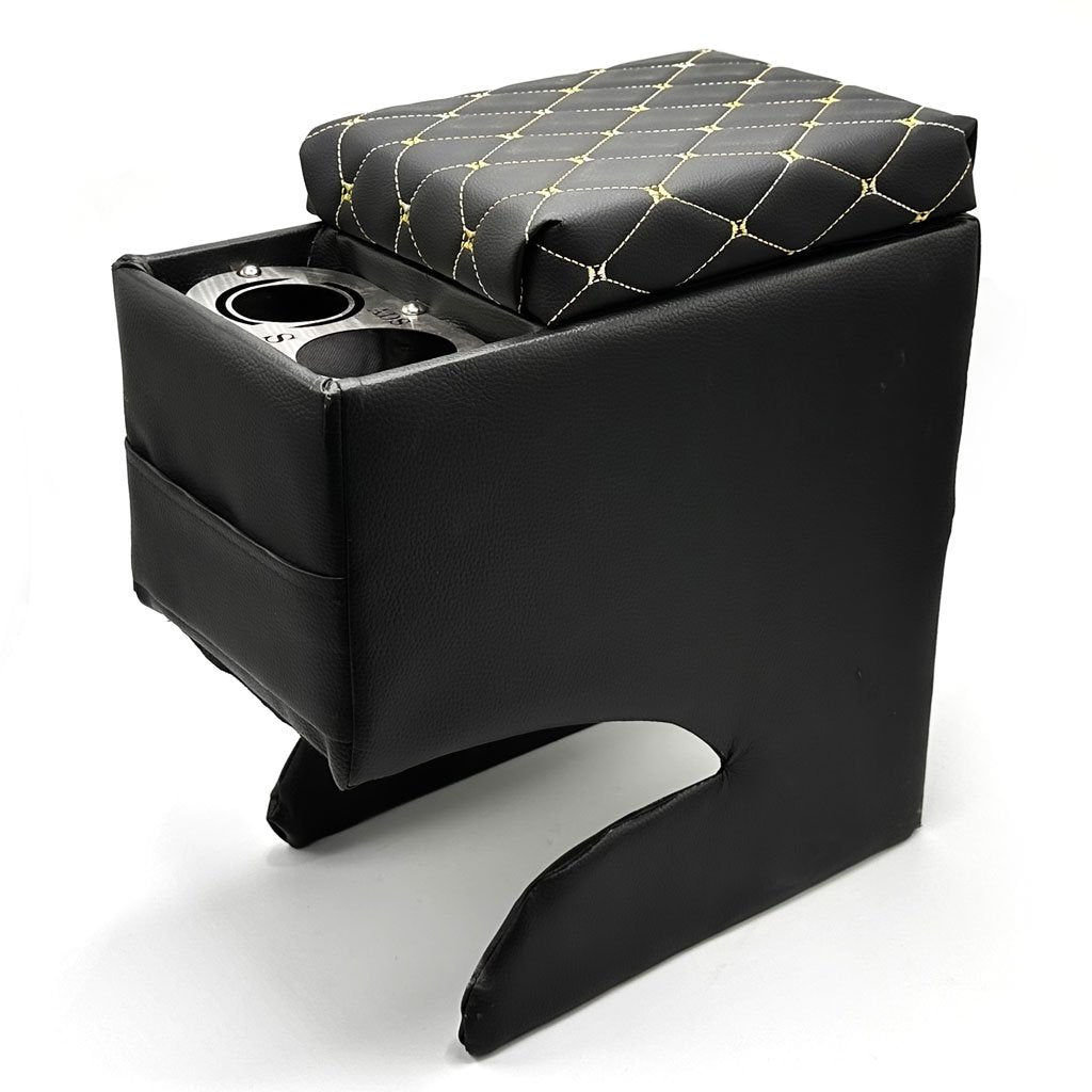 Accoudoir de Voiture Universel avec Rangement et Porte-Gobelet Intégré image 2