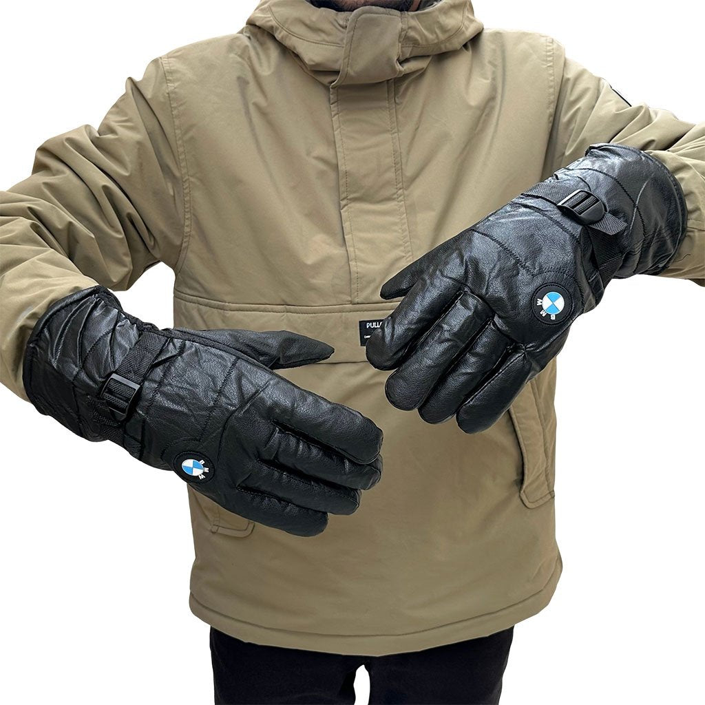 Gants Homme Hiver Peau de Mouton – Élégance Chauffante & Protection Premium image 1