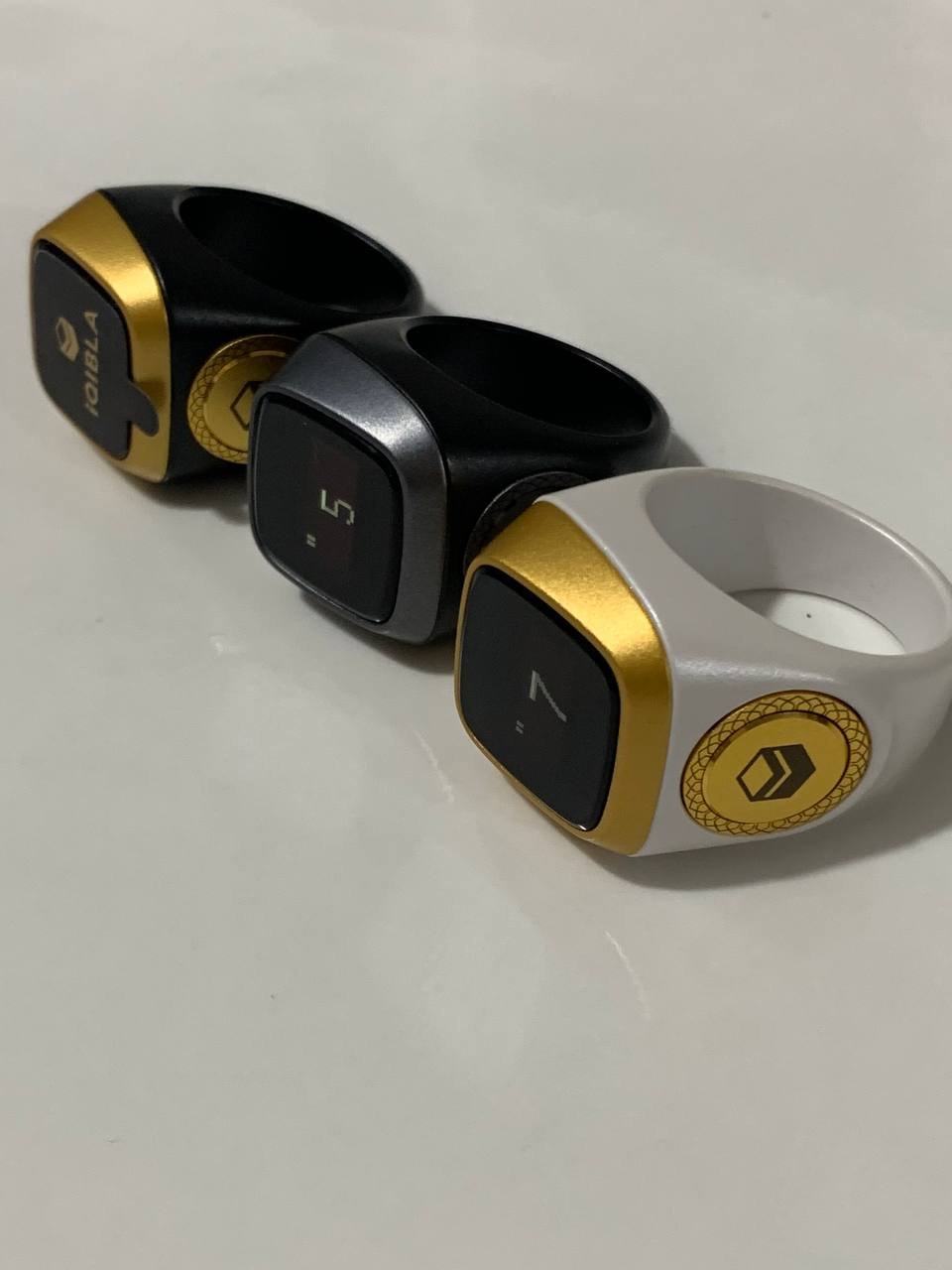 Bague Tasbeeh Intelligente Zikr 1 Bluetooth – Écran OLED image 2