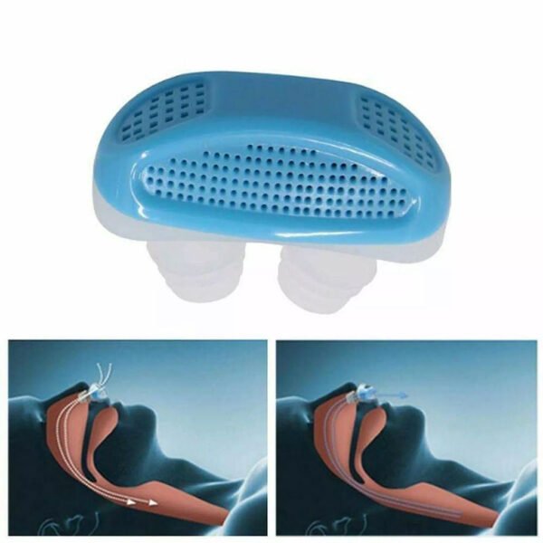 Anti-Ronflement Nasal en Silicone Médical – Sommeil Paisible image 1