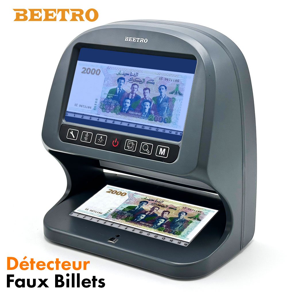 Détecteur Universel de Faux Billets BEETRO BE0161 – Sécurité et Précision image 0