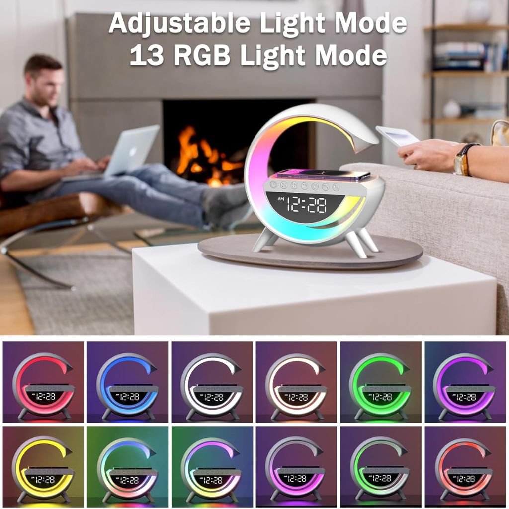 Lampe LED Multifonction avec Chargeur Sans Fil image 2