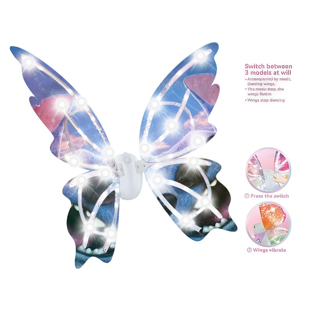 Ailes Magiques Lumineuses Stitch-Kuromi – Rêve et Magie pour Enfants image 1