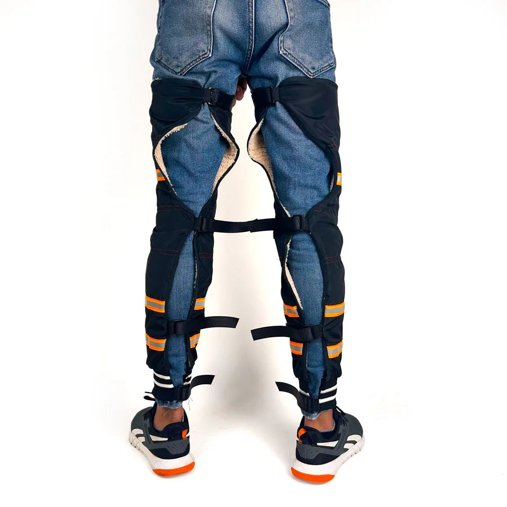 Pack Gants & Protège-Jambes Thermiques Antidérapants