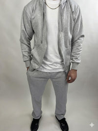 Ensemble Veste + Pantalon Baggy en Coton Premium – Style Moderne & Confort Respirant