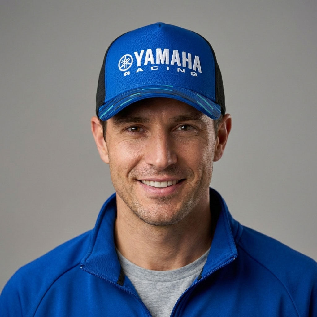 Casquette Yamaha Racing Trucker – Style Motorsport & Confort Respirant